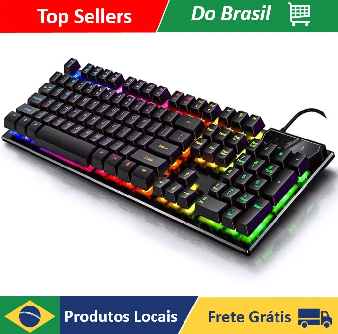 Teclado Gamer PRO - FRETE GRÁTIS